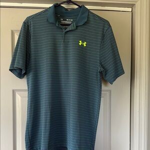 Under Armour Green Performance Polo Shirt